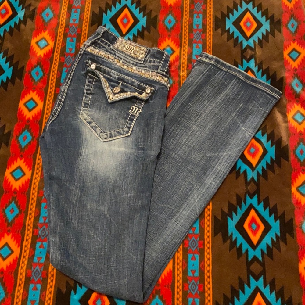 Size 26 Slim Boot Cut MissMe Jeans